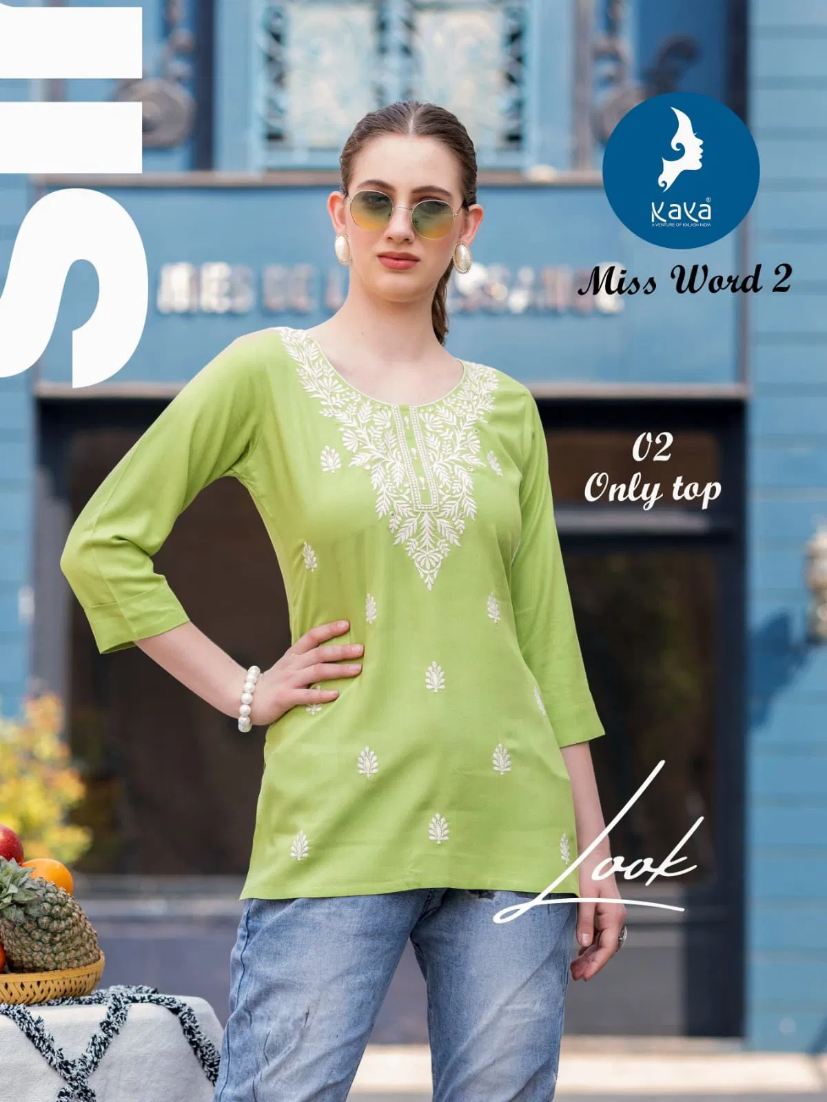 Miss Word 2 By Kaya Rayon Wholesale Ladies Top Suppliers In Mumbai